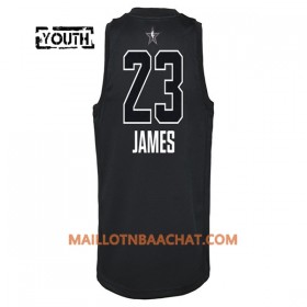Maillot NBA Cleveland Cavaliers LeBron James 23 2018 All-Star Jordan Brand Noir Swingman - Enfant